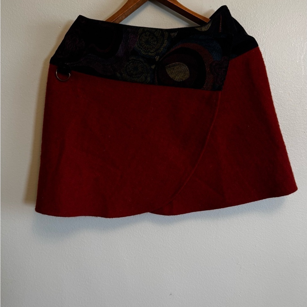 Kali orange and Black Mini Skirt - Picture 3 of 8